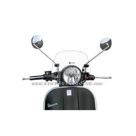 Bulle Vespa PX (avec matériel de fixation)